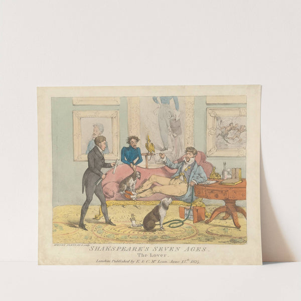 The Lover (1824) by Henry Thomas Alken