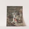 The Lover Surprised (L'Amant Surpris) by Charles-Melchior Descourtis