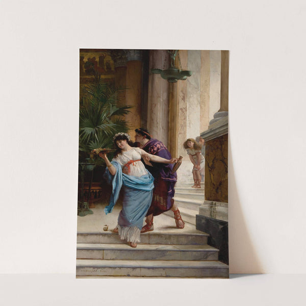 The Lover’s Advance by Edwin Howland Blashfield