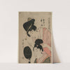The Lovers Okiku and Kozuke (from the series An Elegant Comparison of Charming Features) by Kitagawa Utamaro II