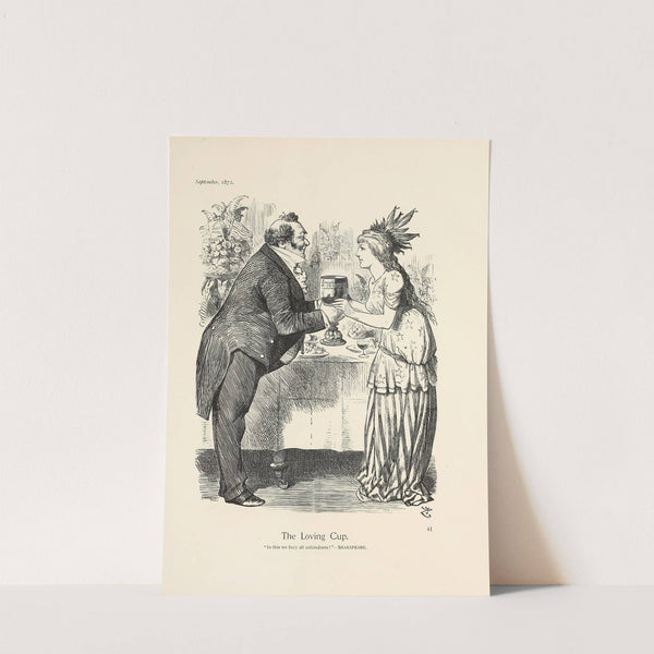 The Loving Cup by Sir John Tenniel