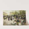 The Lower Market, Paris by Victor Gabriel Gilbert