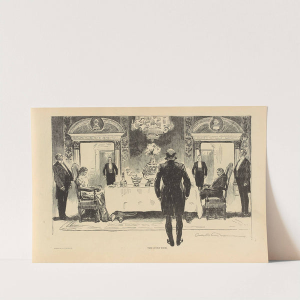 The lucky rich (1893-1900) by Charles Dana Gibson