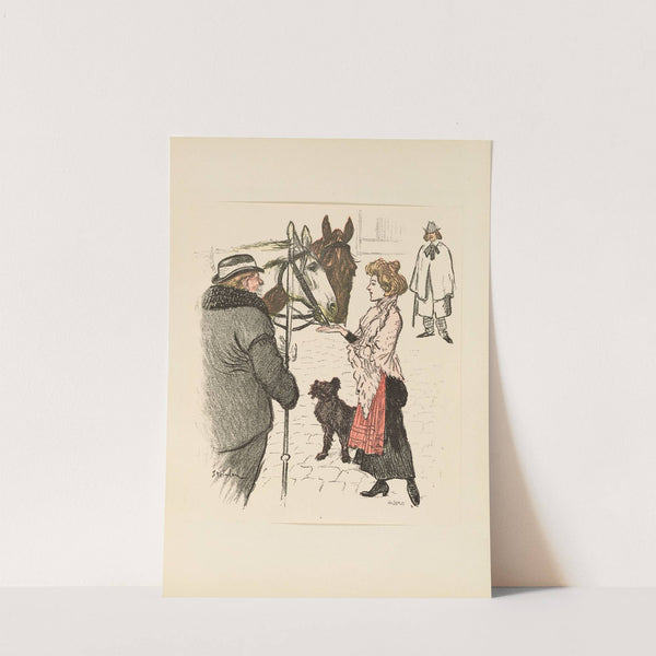 The Lump Of Sugar (1912) by Théophile Alexandre Steinlen