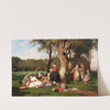 The Luncheon on the Grass (1866) by Eugene Le Poittevin