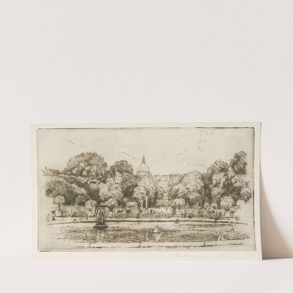 The Lusembourg Gardens in Paris (1906) by Józef Pankiewicz