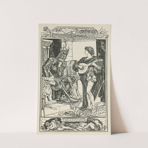 The Lute Player by Henry Justice Ford