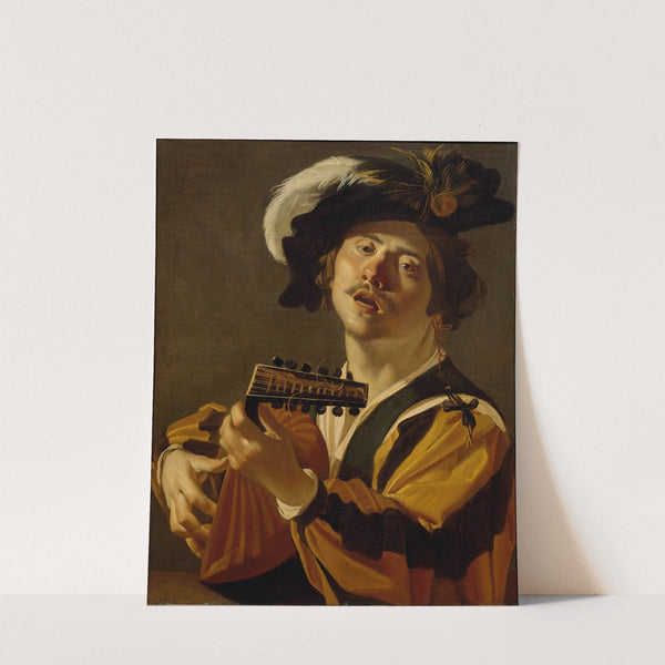 The Lute Player by Dirck Van Baburen