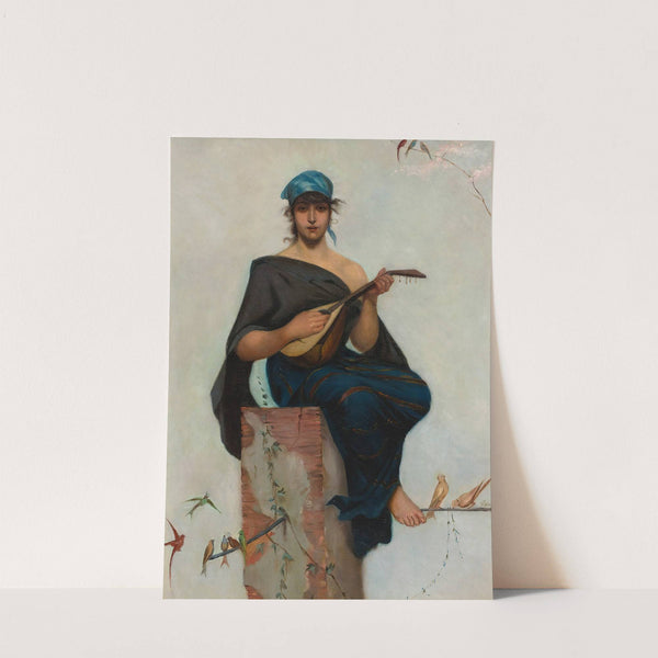 The Lute Player by Frederik Hendrik Kaemmerer