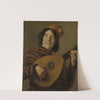 The Lute Player by After Frans Hals