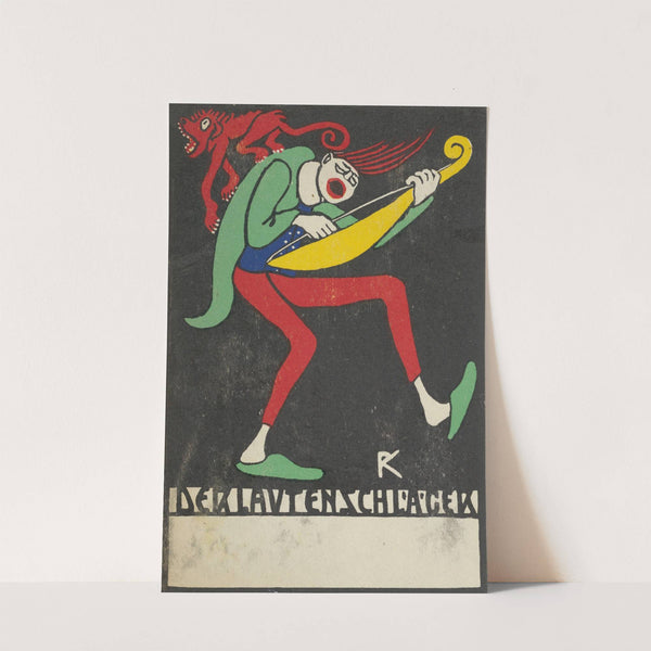 The Lute Player (Der Lautenschläger) by Rudolf Kalvach