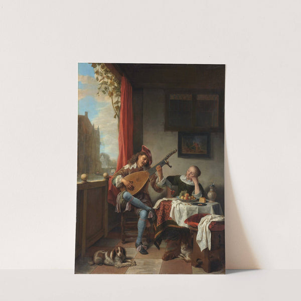 The Lutenist by Hendrik Martensz. Sorgh