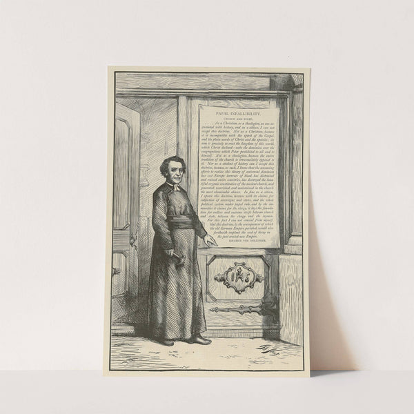 The Luther of the nineteenth century (1871) by Thomas Nast