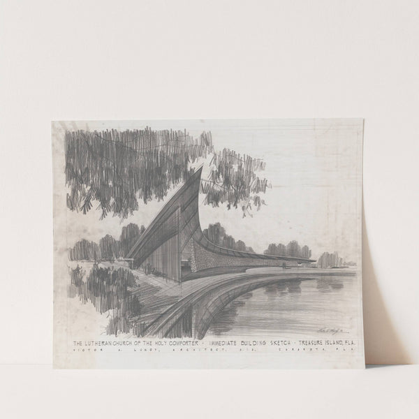 The Lutheran Church of the Holy Comforter, Treasure Island, Florida by Victor Alfred Lundy