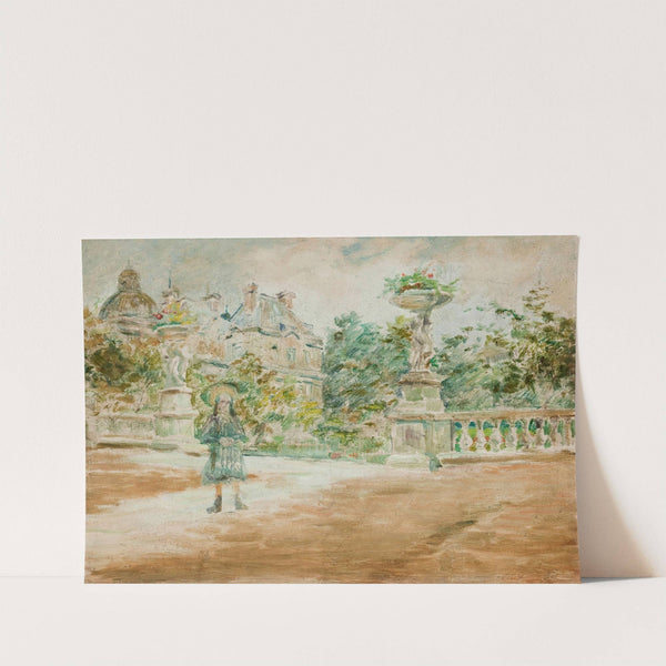 The Luxembourg Garden in Paris by Stanisław Wyspiański