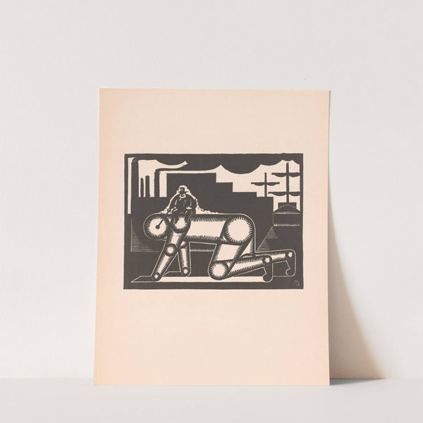 The machine man (1925) by Albert Daenens