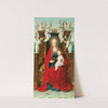 The Madonna and Child enthroned, crowned by angels (circa 1500) by Netherlandish School