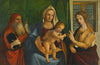 The Madonna And Child With Saints Jerome And Catherine