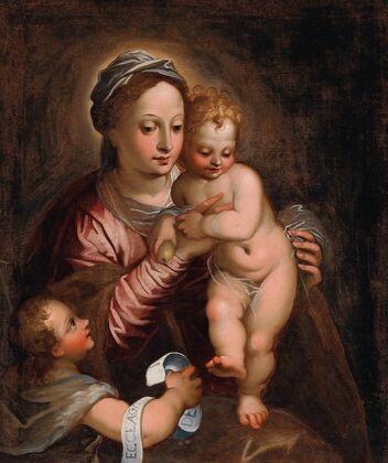 The Madonna and Child with the Infant Saint John the Baptist