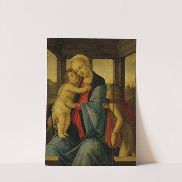 The Madonna and Child with the infant Saint John the Baptist by Sandro Botticelli