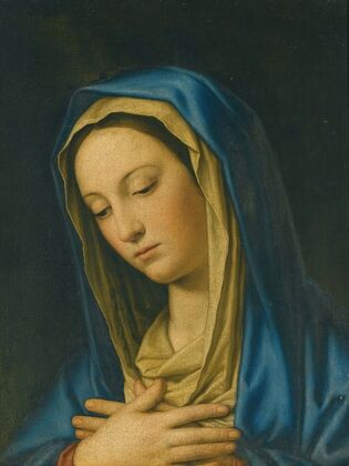 The Madonna At Prayer