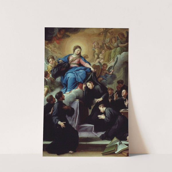 The Madonna with the Seven Founders of the Servite Order (c. 1728) by Agostino Masucci