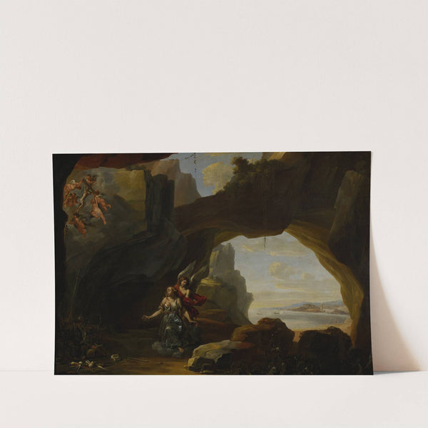 The Magdalen in a Cave by Johannes Lingelbach