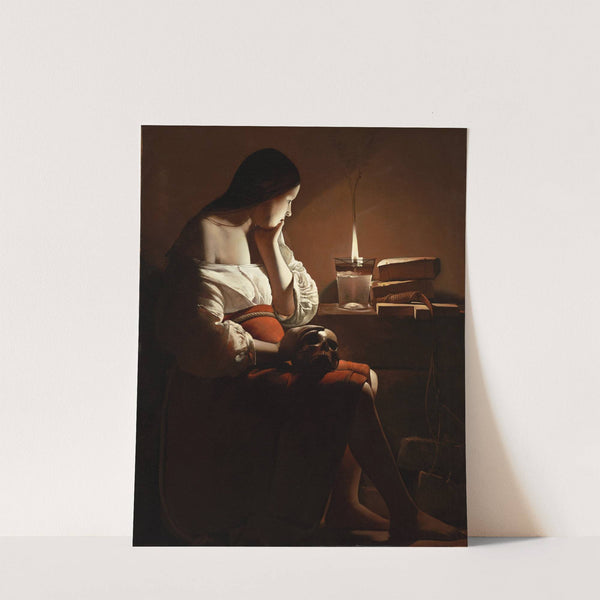 The Magdalen with the Smoking Flame by Georges de La Tour