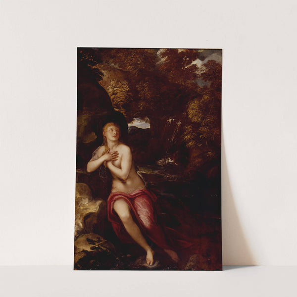 The Magdalene in the Wilderness by Jacopo Tintoretto