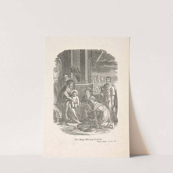 The magi offering presents by Alexander Anderson