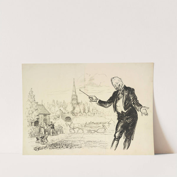 The Magician. Now you see Belgium. Now you don’t (1915) by William Henry Walker