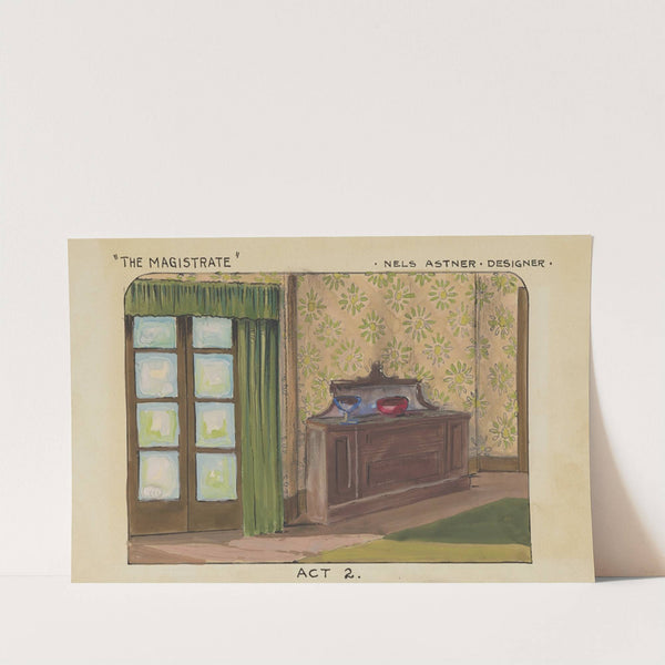 The Magistrate: Sketch no. 2, Act 2 (1934-1943) by Nels Astner