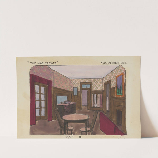 The Magistrate: Sketch no. 3, Act II (1934-1943) by Nels Astner