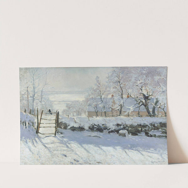 The Magpie (1868 - 1869) by Claude Monet