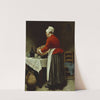 The Maid (c. 1875) by François Bonvin