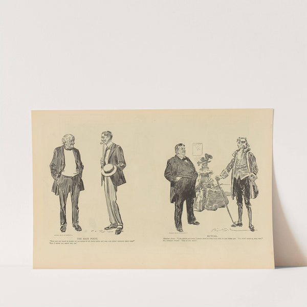 The main point (1893-1900) by Charles Dana Gibson