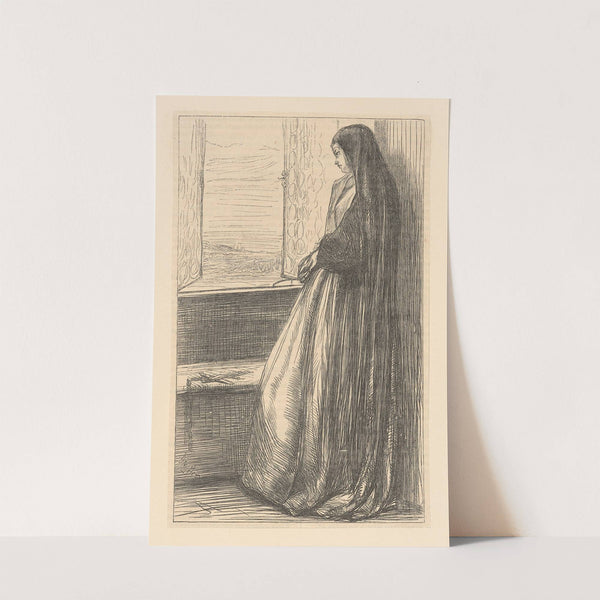 The major’s daughter (1862) by James Abbott McNeill Whistler