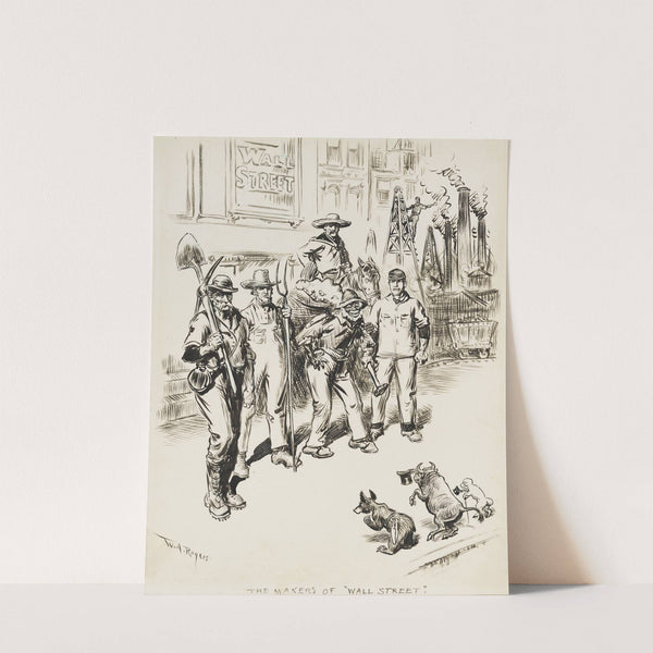 The makers of Wall Street (1916) by William Allen Rogers