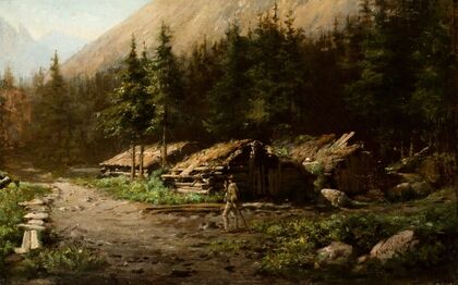 The Mała Łąka Valley (1892)
