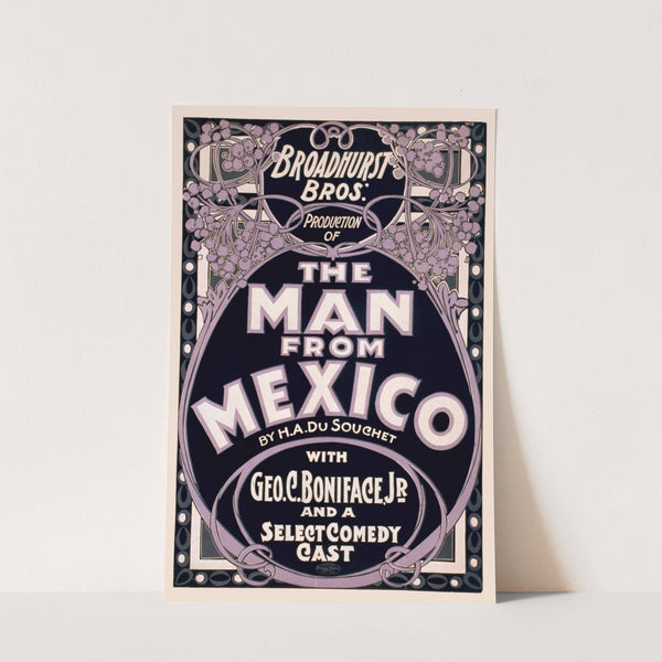 The man from Mexico by U.S. Printing Co.