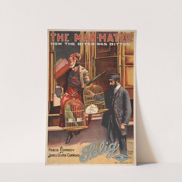 The man-hater How the biter was bitten. by Goes Litho. Co.