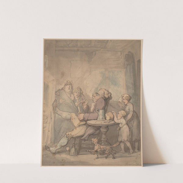 The man In position by Thomas Rowlandson