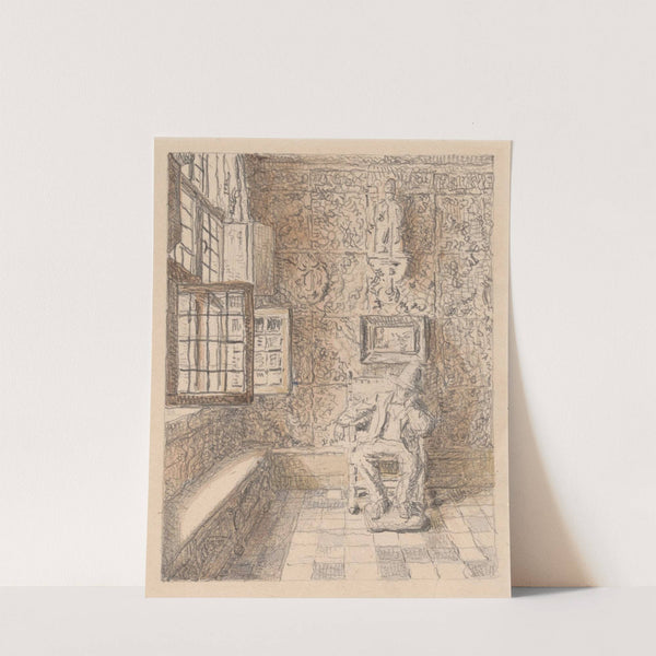 The Man in the Chair by Henri de Braekeleer