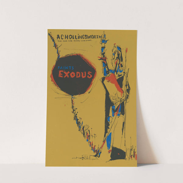 The man who paints with light, paints Exodus by Alvin Hollingsworth