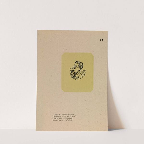 The Man with the Bulbous Nose by José Guadalupe Posada