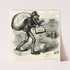 The man with the (carpet) bags by Thomas Nast