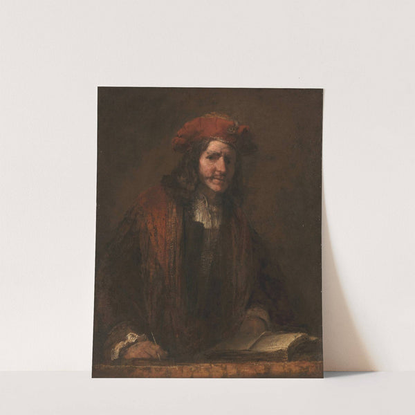 The Man with the Red Cap (1660-1665) by Follower of Rembrandt van Rijn