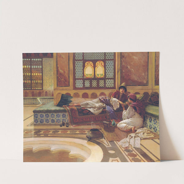 The Manicure by Rudolf Ernst