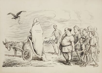 The Mantle and the anxious Elishes (1920) — size preview