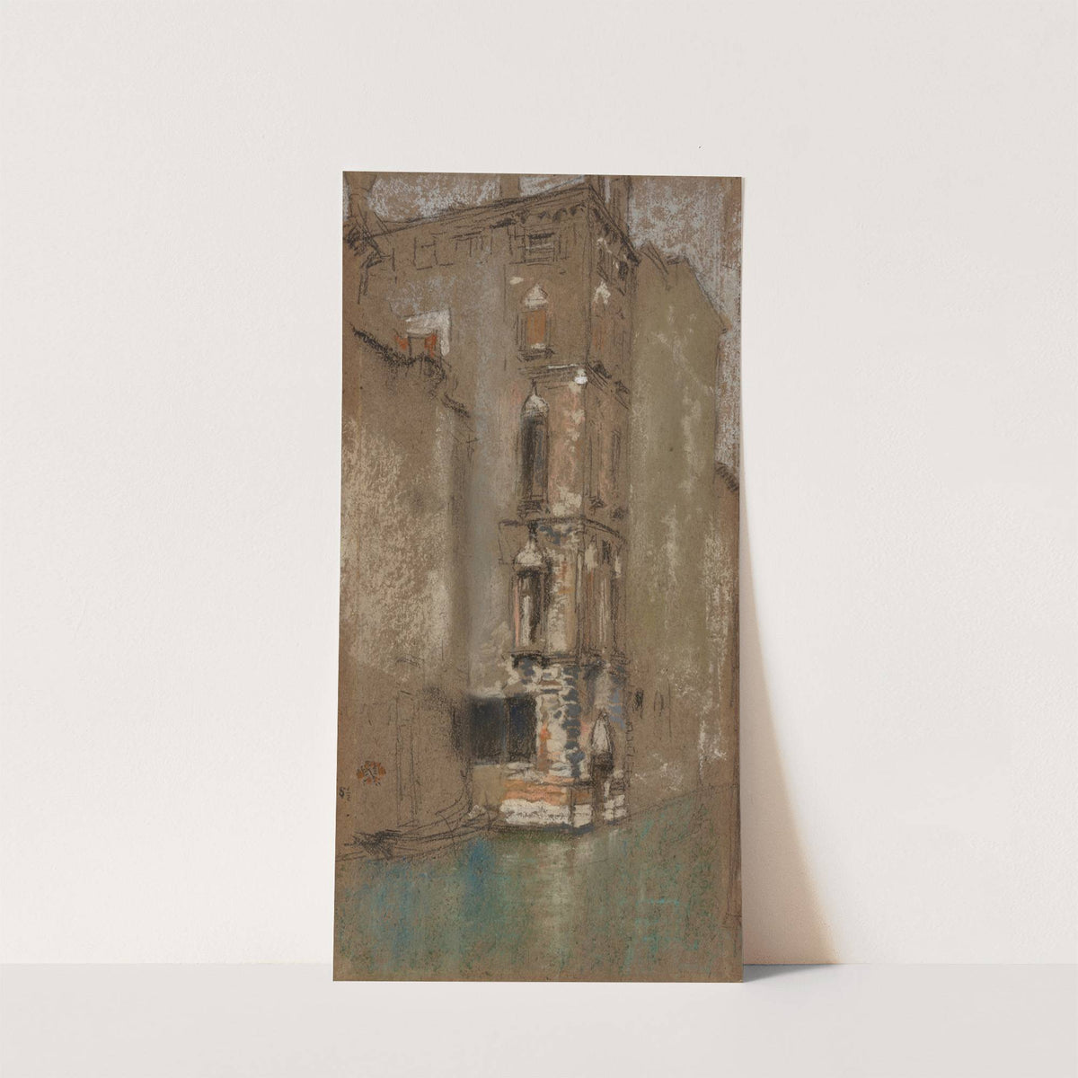 The Marble Palace (1880) by James Abbott McNeill Whistler